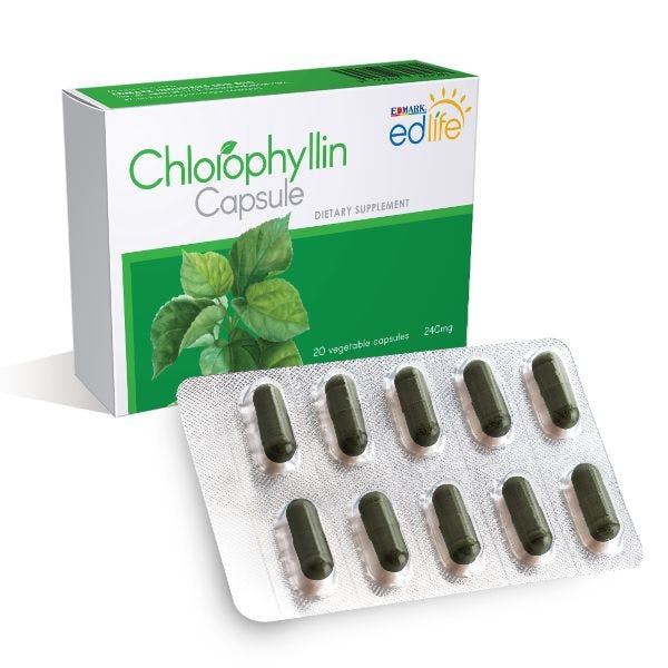 Chlorophylline Edlife 240mg Capsules